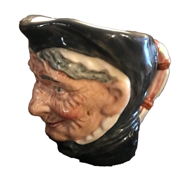 Vintage Royal Doulton Granny Character Jug D5520 Ceramic Collectible - Picture 2 of 5